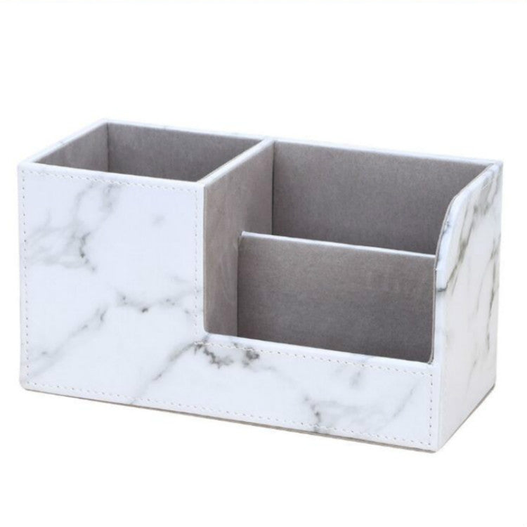 Marble Retro Creative Office Multi-function Pen Holder Storage Box, Marble 1822