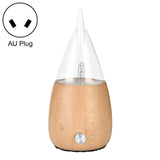 Waterless Diffuser Essential Oil Spray Wood Glass Aromatherapy Air Humidifier, AU Plug, UK Plug, US Plug, EU Plug AU Plug Light Wood Grain