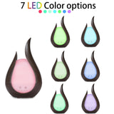 200ml Ultrasound Air Humidifier Aroma Essential Oil Diffuser 7 Colors LED Night Light Cool Mist Maker, EU Plug, US Plug, UK Plug, AU Plug