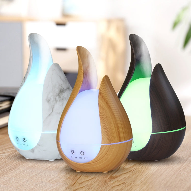 200ml Ultrasound Air Humidifier Aroma Essential Oil Diffuser 7 Colors LED Night Light Cool Mist Maker, UK Plug, EU Plug