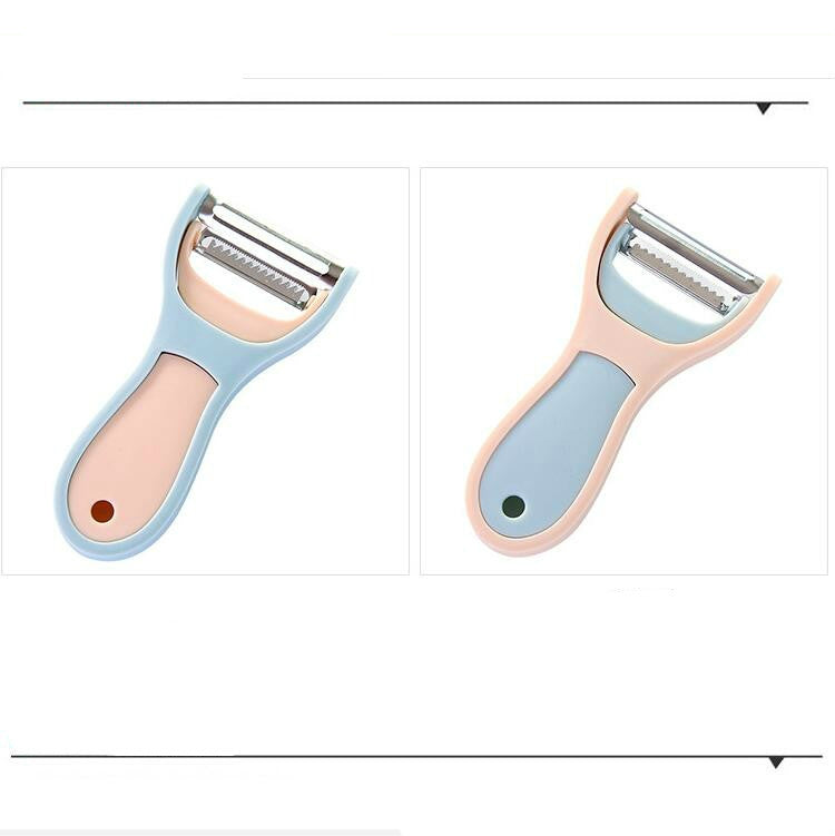 Fruit Vegetable Peeler Planer Potato Carrot Kitchen Tool, Fruit Vegetable Peeler Planer(Beige), Fruit Vegetable Peeler Planer(Blue)