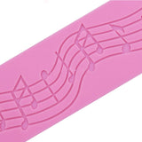 2 PCS Note Cake Decoration Silicone Mould Fondant Cake Tool Baking DIY Mould, Note Shape