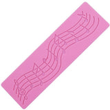 2 PCS Note Cake Decoration Silicone Mould Fondant Cake Tool Baking DIY Mould, Note Shape