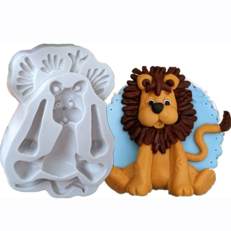 2 PCS 3D Animal Shape Silicone Form Fondant Cake Biscuit Molds, 3D Animal Shape(Lion), 3D Animal Shape(Giraffe), 3D Animal Shape(Rabbit), 3D Animal Shape(Monkey)