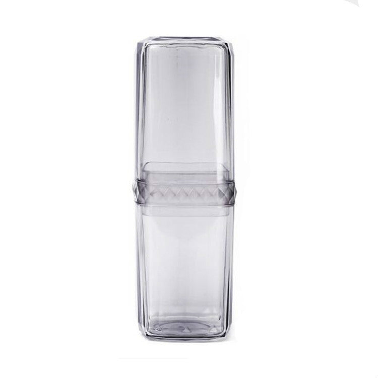 2 in 1 Traveling Wash Set Multi-function Travel Wash Cup Toothpaste Toothbrush Split Bottle Storage Box