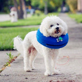 Inflatable Pet Collar Pet Grooming Warm Protective Wound Protection Collar, M, L