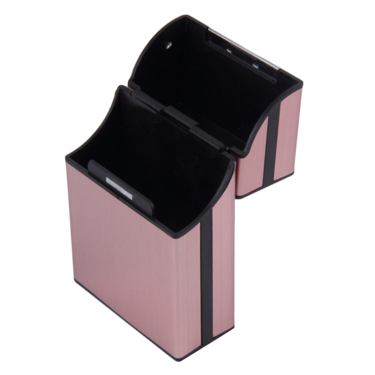 Aluminum Cigar Cigarette Case Tobacco Holder Pocket Box Storage Container Smoking Set