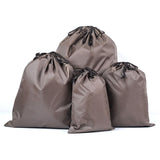 4 in 1 Portable Nylon Waterproof Travel Storage Bag Drawstring Beam Pocket Clothing Storage Bag, 20cmx30cm, 27cmx34cm, 34cmx39cm, 46cmx57cm