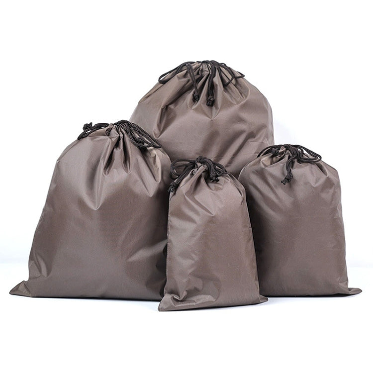 4 in 1 Portable Nylon Waterproof Travel Storage Bag Drawstring Beam Pocket Clothing Storage Bag, 20cmx30cm, 27cmx34cm, 34cmx39cm, 46cmx57cm