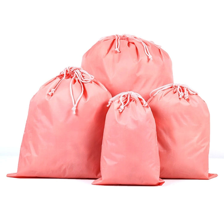 4 in 1 Portable Nylon Waterproof Travel Storage Bag Drawstring Beam Pocket Clothing Storage Bag, 20cmx30cm, 27cmx34cm, 34cmx39cm, 46cmx57cm