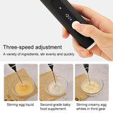 Kitchen Electric Hand-held Egg Beater Milk Coffee Mixer Stainless Steel Mini Handle Mixer, Handle Mixer