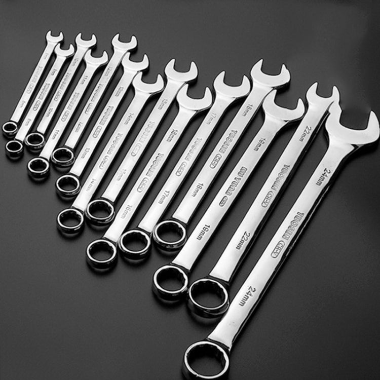 TUOSEN Manual Hardware Tool Opening Plum Blossom Dual-use Wrench Set, 10 In 1, 12 In 1, 14 In 1, 15 In 1