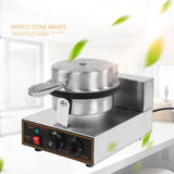 Electric Waffle Maker Egg Roll Maker DIY Ice Cream Cone Machine Crispy Omelet Machine, US Plug, UK Plug