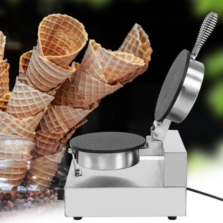 Electric Waffle Maker Egg Roll Maker DIY Ice Cream Cone Machine Crispy Omelet Machine, US Plug, UK Plug