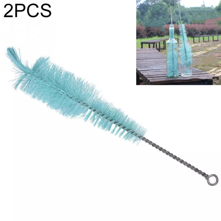 2 PCS Nylon Silk Bottle Brush with Long Thin Brush, Bottle Brush Bottle Brush