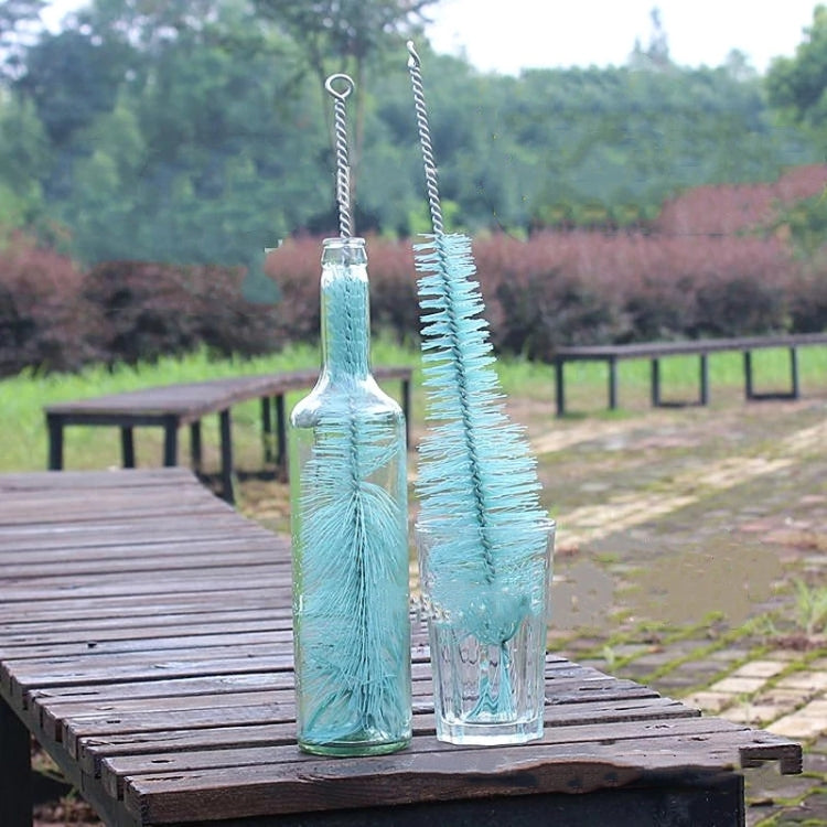 2 PCS Nylon Silk Bottle Brush with Long Thin Brush, Bottle Brush