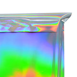 100 PCS / Set Laser Self Sealing Plastic Envelopes Mailing Bags Gift Packaging Bags, 11.5cmx16.5cm+4cm, 16.5cmx23cm+4cm, 23cmx32.5cm+4cm, 35cmx40cm+4cm