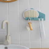 Wall Mounted 4 Hooks Mobile Phone Holder Hook Hanging Cellphone Tablet Charging Stand Bracket