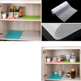 4 PCS / Set Environmentally Friendly Waterproof Washable Antibacterial Antifouling Refrigerator Mat, Transparent White, Transparent Green, Transparent Pink, Transparent Blue, Blue, Green, Pink