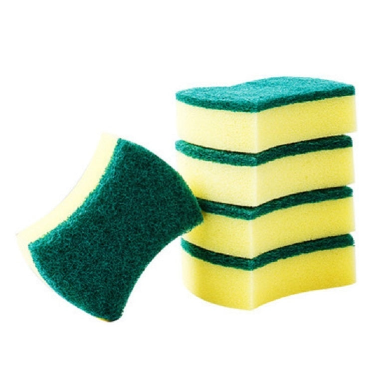 10 PCS Magic Sponge Eraser Cleaner Kitchen Clean Scouring Cloth Dish Washing Kitchen Cleaning Tools, 10x8x3cm, Waist Shape, 10x8x3cm, Square
