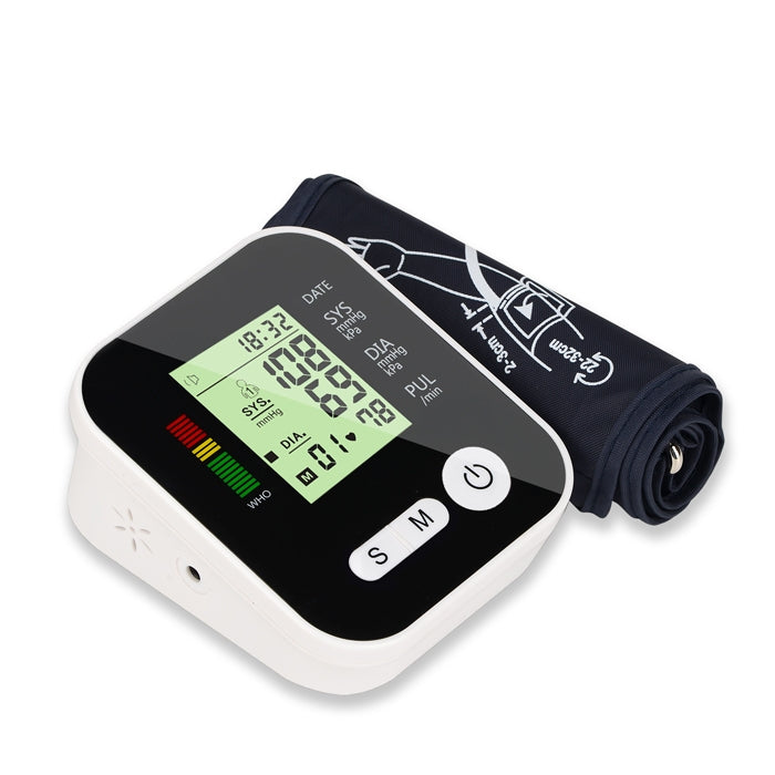 SZKIA RAK283 Arm Type Home Electronic Automatic Hypertension Measuring Instrument Sphygmomanometer, With voice
