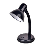 Vintage Iron LED Desk Lamp Push Button Switch Eye Protection Reading Led Light Table Lamps Black