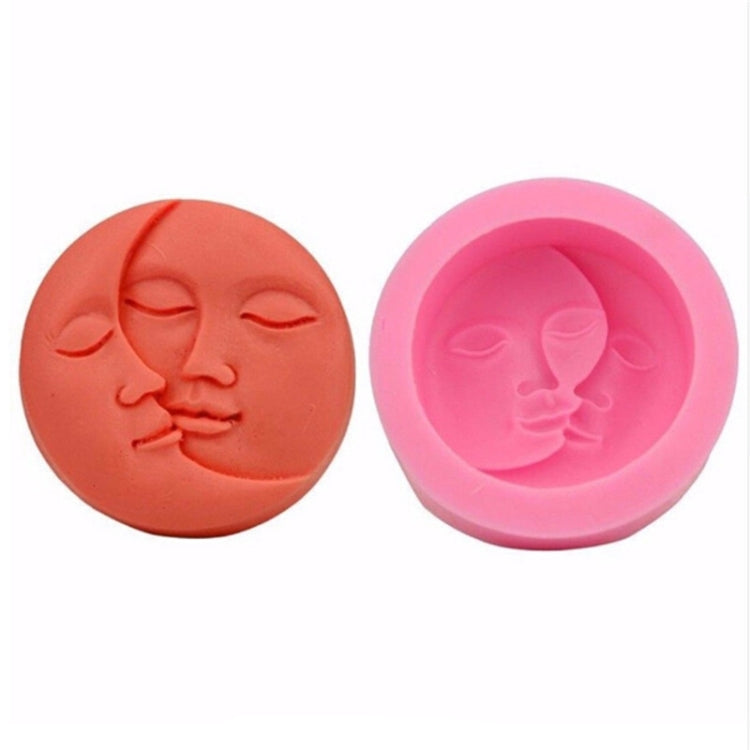 DIY Chocolate Cake Pudding Decoration Tool Face Silicone Model Baking Mold, Face licone Model