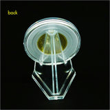 Acrylic Tripod Coin Display Badge Collection Rack, Tripod Coin Display Rack