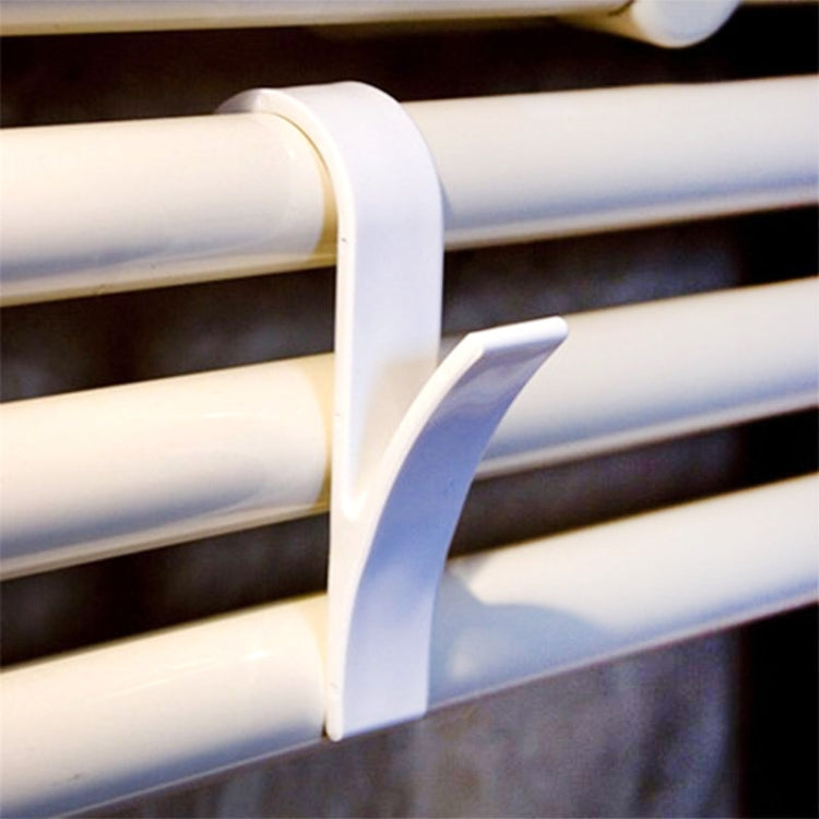 4 in 1 Towel Rail Hanging Bathroom Plastic Hook Rack, Plastic Hook Rack