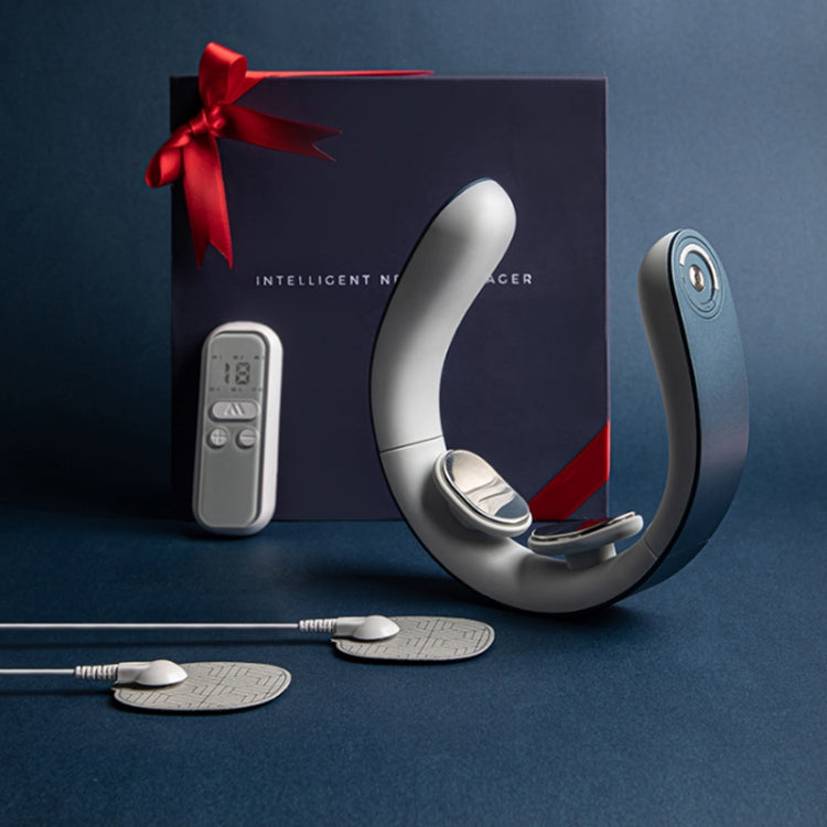 Intelligent Shoulder and Neck Massage Instrument PGG Cervical Spine Physiotherapy Massage Heating Multi-function Neck Protection Instrument, With Patch, Without Patch