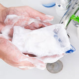 4 PCS Hanging Bag Cleaning Foam Cleanser Handmade Soap Bubble Net, Random Color Delivery, Soap Bubble Net