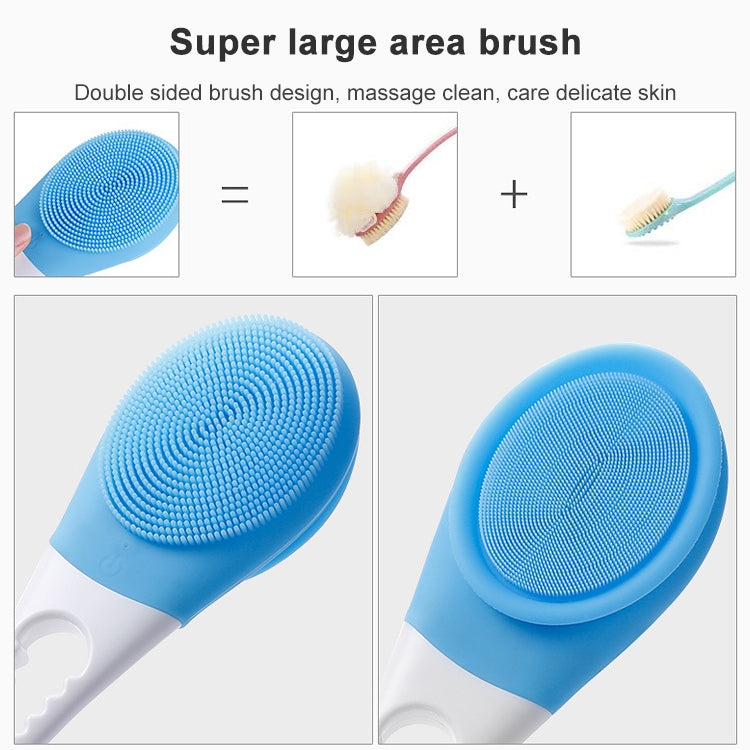 Electric Adjuatable Bath SPA Massage Rub Bath Full Automatic Bath Rub Back Rrush Long Handle Bath Brush, 45.8cmx8.5cmx4cm