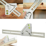 Multifunctional Woodworking Triangle Ruler Measuring Tool, Triangle Ruler