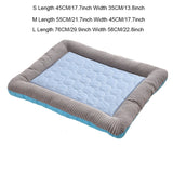 Summer Ice Silk Nest Pads Small and Medium-sized Multifunctional Cool Pet Nest Dog Cat Pad, S, M, L