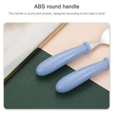 3 PCS/ Set 304 Stainless Steel Spoon and Fork Box Cute Baby Kindergarten Tableware Set