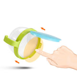 Baby Products Anti-sprinkling Design Baby Double Handle Biscuit Small Bowl Snack Cup