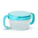 Baby Products Anti-sprinkling Design Baby Double Handle Biscuit Small Bowl Snack Cup