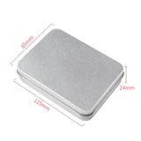 3 in 1 Black Color Titanium Nail Shear Set Exfoliating Manicure Tool, Black (Iron Box), Color Titanium (Iron Box)