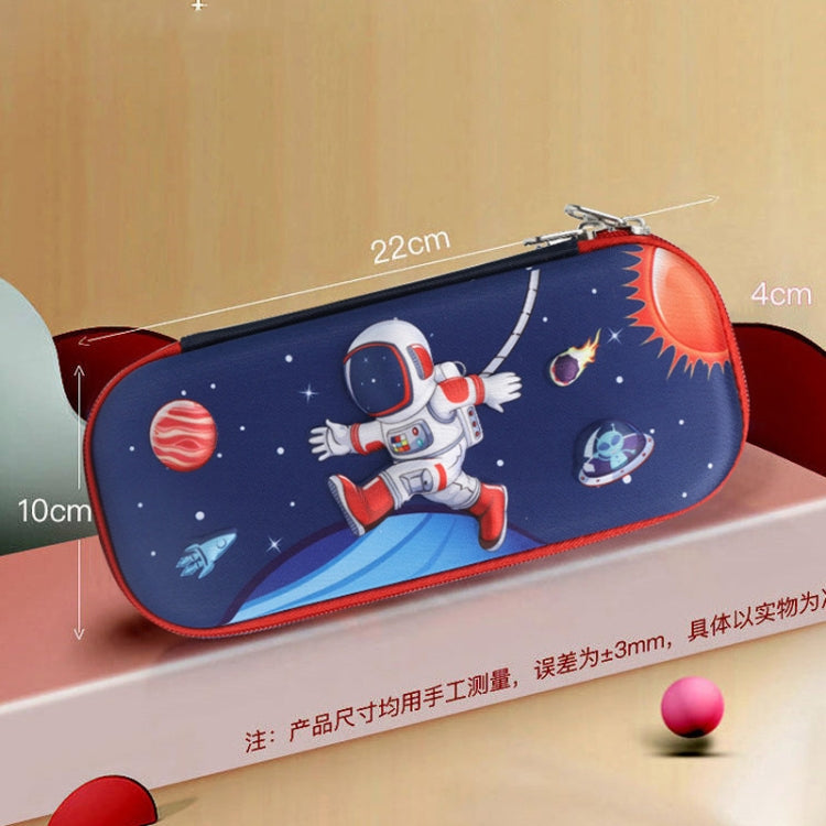 S-888 Elementary School Cartoon EVA Pencil Case Anti-fall 3D Stationery Box Color Random Delivery, Spacewalk, Astronaut, Rabbit, Dancing Kitten