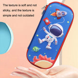 S-888 Elementary School Cartoon EVA Pencil Case Anti-fall 3D Stationery Box Color Random Delivery, Spacewalk, Astronaut, Rabbit, Dancing Kitten