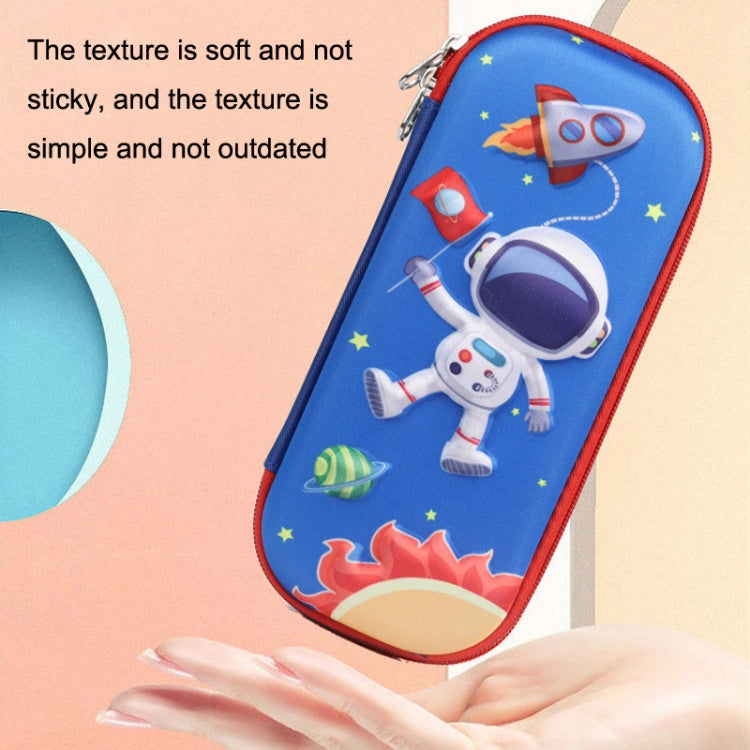 S-888 Elementary School Cartoon EVA Pencil Case Anti-fall 3D Stationery Box Color Random Delivery, Spacewalk, Astronaut, Rabbit, Dancing Kitten