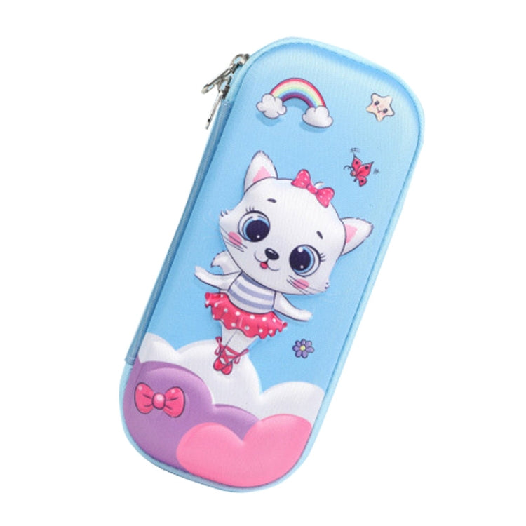 S-888 Elementary School Cartoon EVA Pencil Case Anti-fall 3D Stationery Box Color Random Delivery, Spacewalk, Astronaut, Rabbit, Dancing Kitten