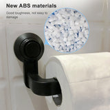 Toilet Paper Holder Suction Cup Wall Mount Removable Rack