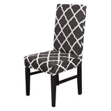 Universal Simple Stretch Chair Cover Black