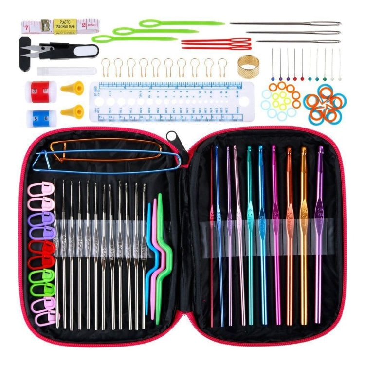 100 in 1 Crochet Knitting Tool Set Default Title