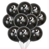 36 Inch Black Reveal Confetti Balloon Show Decoration