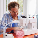 White LED Desk Lamp Desktop Magnifying Glass Work Lamp, US Plug, EU Plug, GB Plug