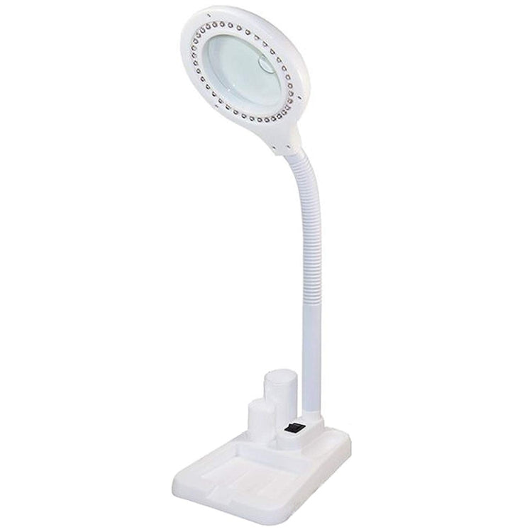 White LED Desk Lamp Desktop Magnifying Glass Work Lamp, US Plug, EU Plug, GB Plug