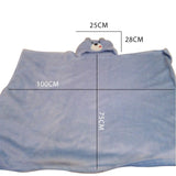 Baby Animal Shape Hooded Cape Bath Towel, 100×75cm