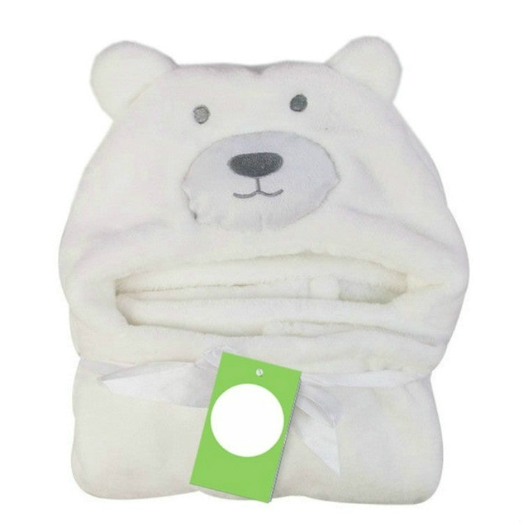 Baby Animal Shape Hooded Cape Bath Towel, 100×75cm